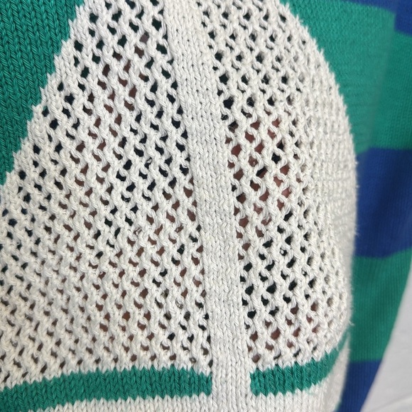 Catalina Vintage Blue Knit Boat Sweater - Picture 3 of 8